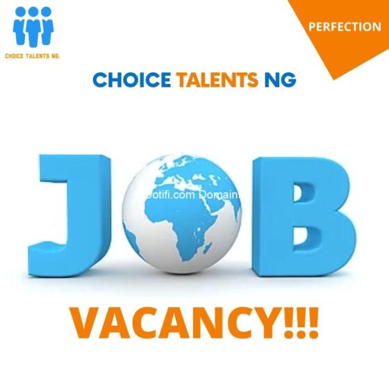 Sales Officer at Choice Talents NG