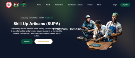 Link To Apply | ITF Skill-up Artisans (SUPA) Vocational Training Portal 2025