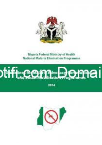 Monitoring and Evaluation Specialist, Gombe Sub-Recipient Scope of work At Federal Ministry Of Health, Abuja National Malaria Elimination Programme (Nmep)