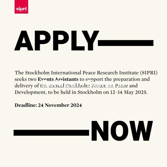 Research Assistant at Global Peace Development (4 Openings)