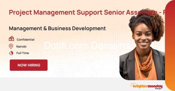 Senior Project Management Support Associate at UNOPS