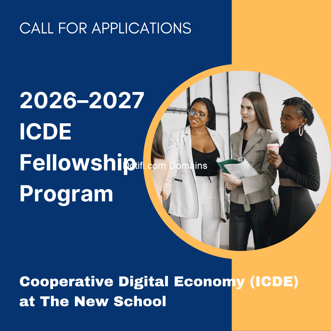 Now Program Apply Now: ICDE Fellowship Program 2026–2027 - ALMAJIRI